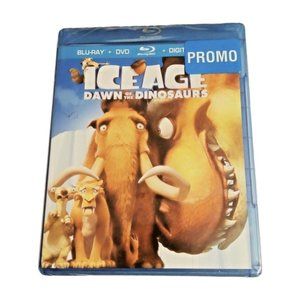 New! Sealed! Never Used! ICE AGE Dawn of the Dinosaurs Blu-Ray +DVD 2009